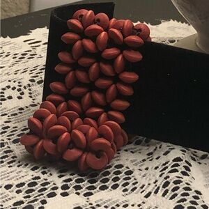 Red Beaded Bracelet